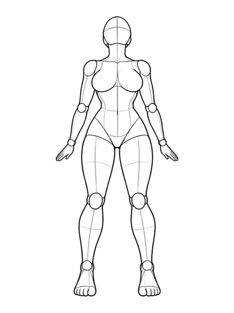 Standing, arms behind back, chest out