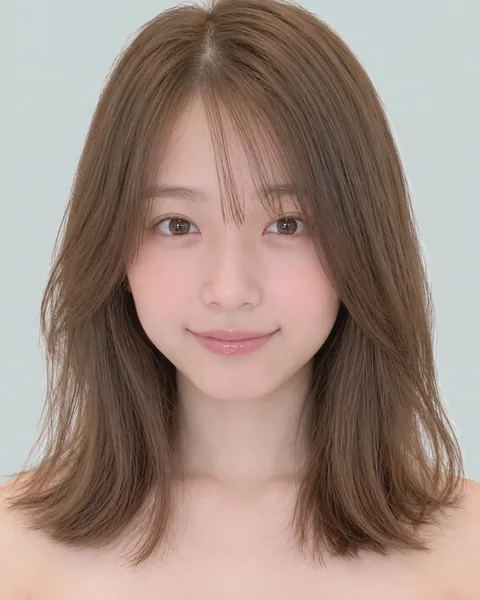 Collarbone-length layered bob, ash greige #6