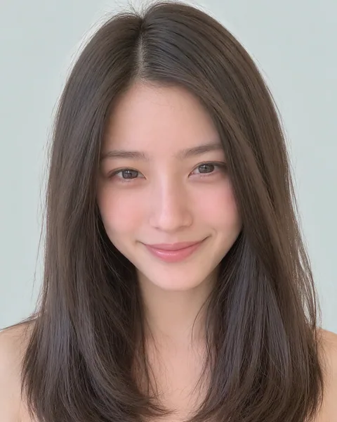 艶さらストレートミディアムボブ(前髪なし) #7