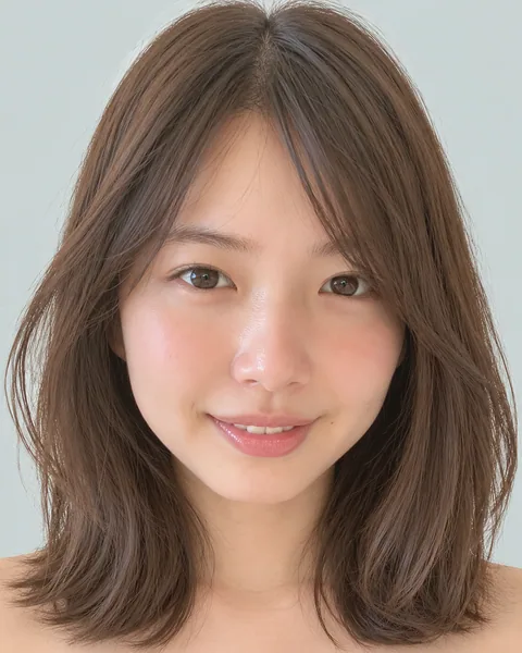 2-way bangs, one-curl medium bob #11