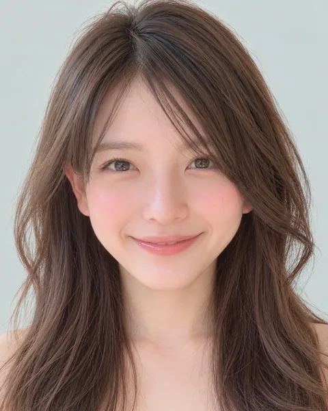 斜瀏海蓬鬆捲髮 #5