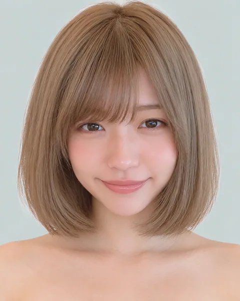 Mash short, long bangs #19