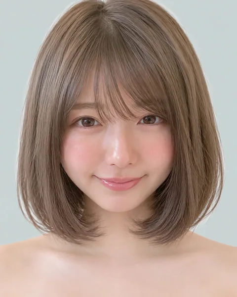 Mash short, long bangs #2