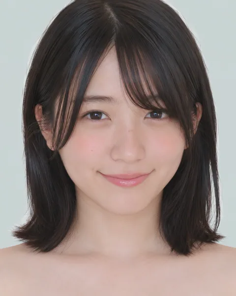 ウェットヘアの前髪長めショートボブ #4