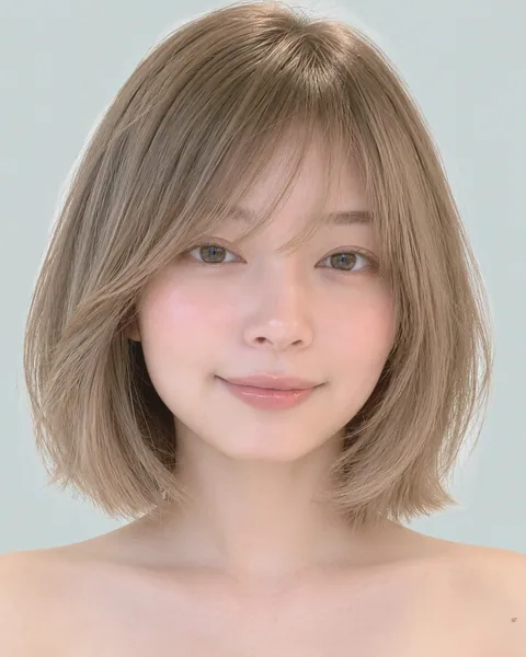 Mash short, long bangs #20