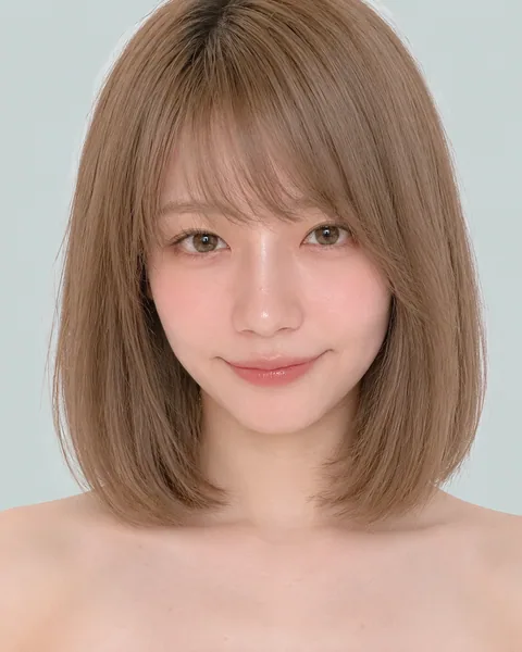 Mash short, long bangs #21