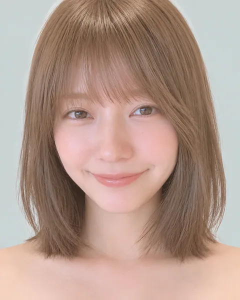 Mash short, long bangs #22