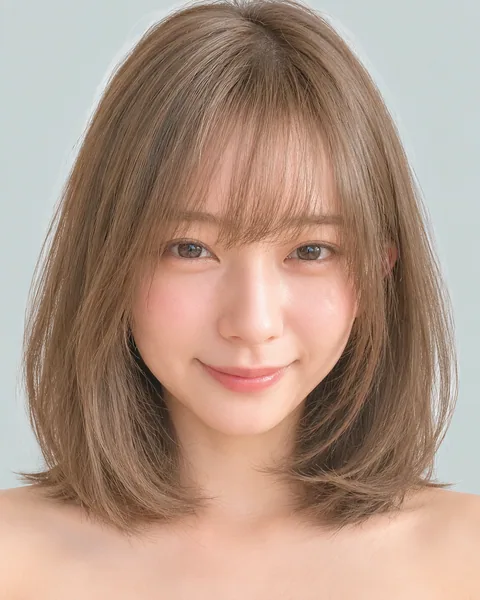 Mash short, long bangs #23