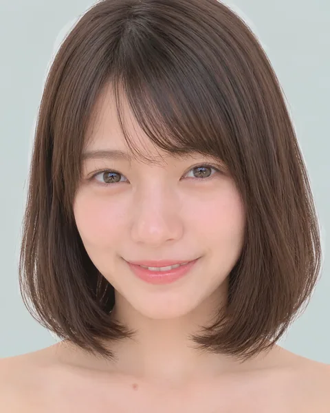 Mini bob, brow-length blunt bangs #7