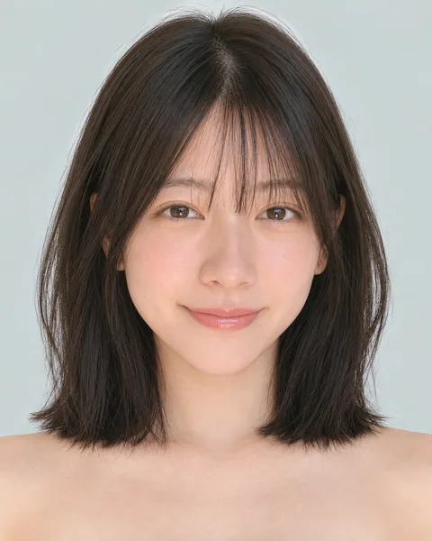 Korean tassel bob, side bangs #22