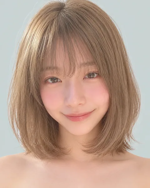 Mash short, long bangs #27