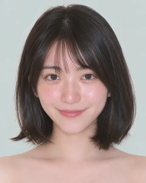 Korean tassel bob, side bangs #25