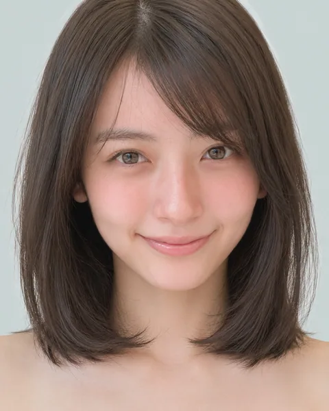 Korean tassel bob, side bangs #26