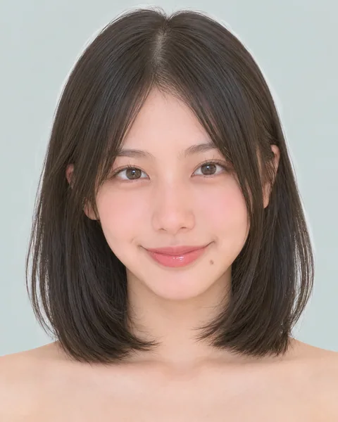 Blunt-cut straight bob, no bangs #5