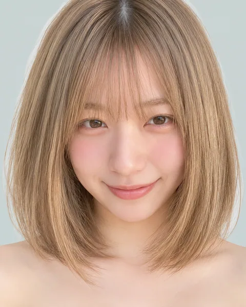 Mash short, long bangs #30