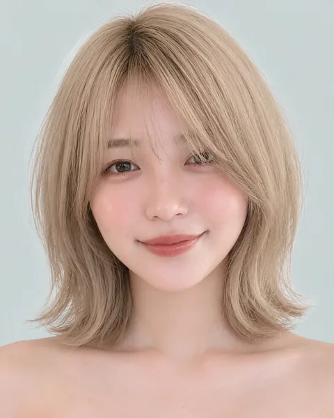 Mash short, long bangs #31