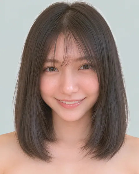 Korean tassel bob, side bangs #30