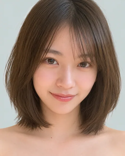 Mini bob, brow-length blunt bangs #32