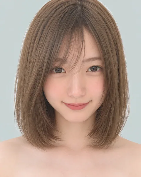 Mash short, long bangs #33