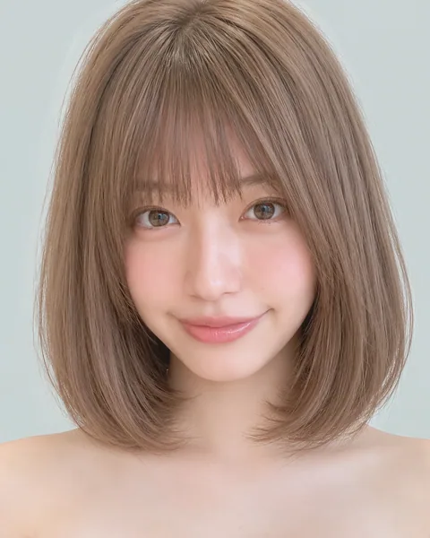 Mash short, long bangs #12