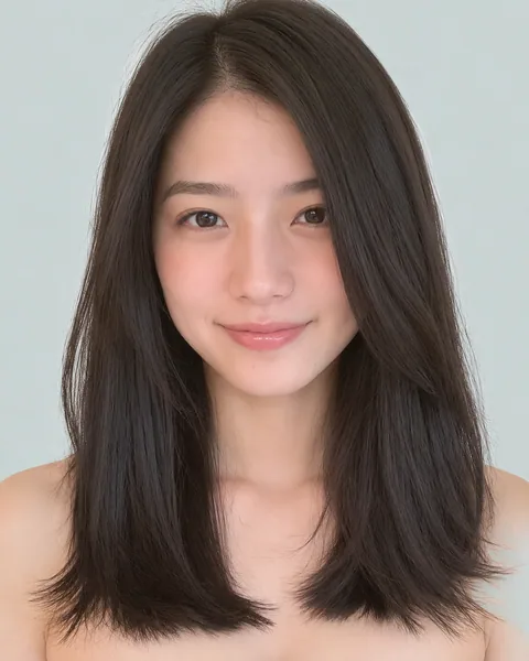 Blunt-cut straight bob, no bangs #11