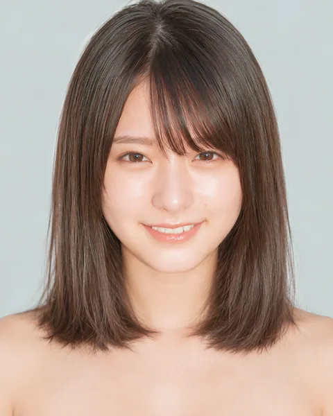 Korean tassel bob, side bangs #10