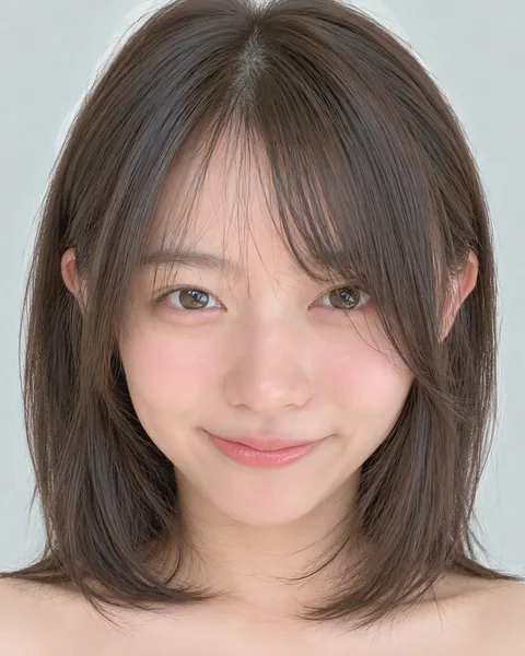 Korean tassel bob, side bangs #11