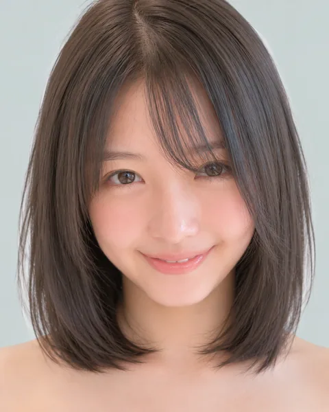 Korean tassel bob, side bangs #14