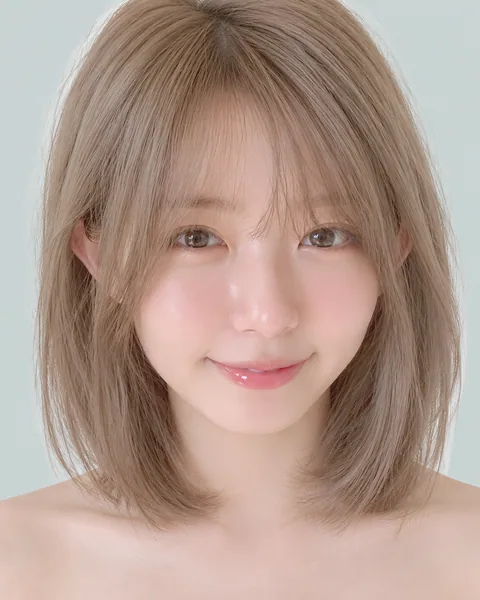 Mash short, long bangs #13