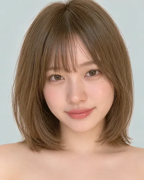 Mash short, long bangs #16