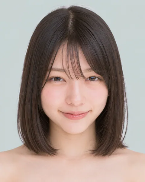 Korean tassel bob, side bangs #36