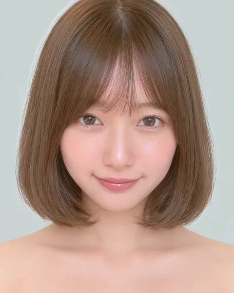 Mash short, long bangs #35