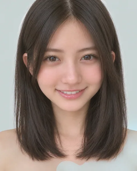 Blunt-cut straight bob, no bangs #18