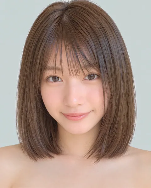 Mash short, long bangs #18