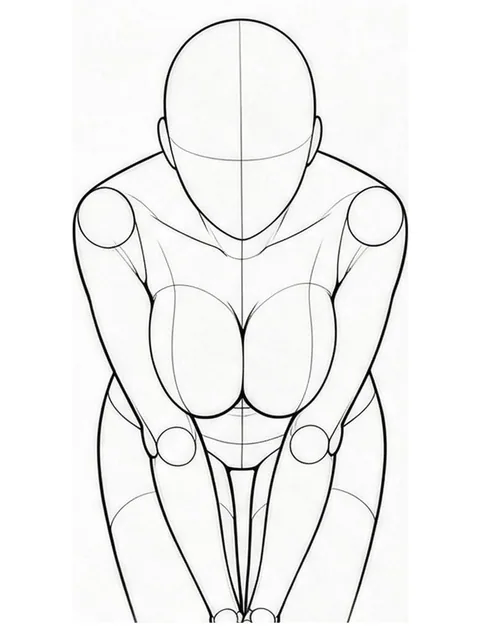 Bust-pressing forward lean (dacchu-no)
