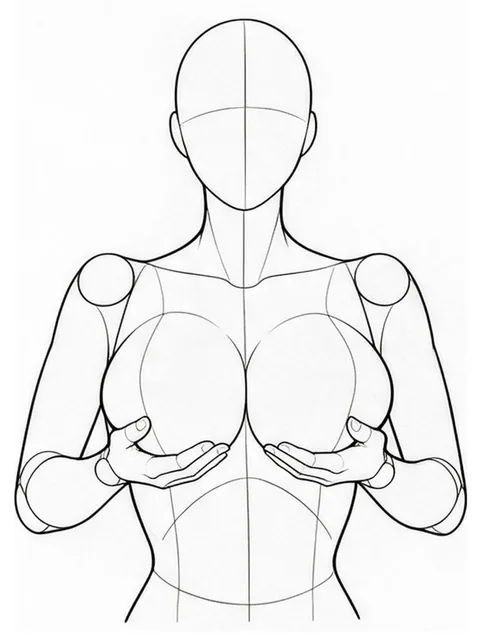 Lifting from below with both hands